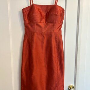 Vintage Lela Rose, Size 6, Sunset Red